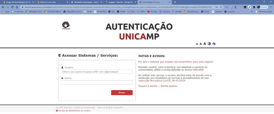 Instruções de Acesso | PDG