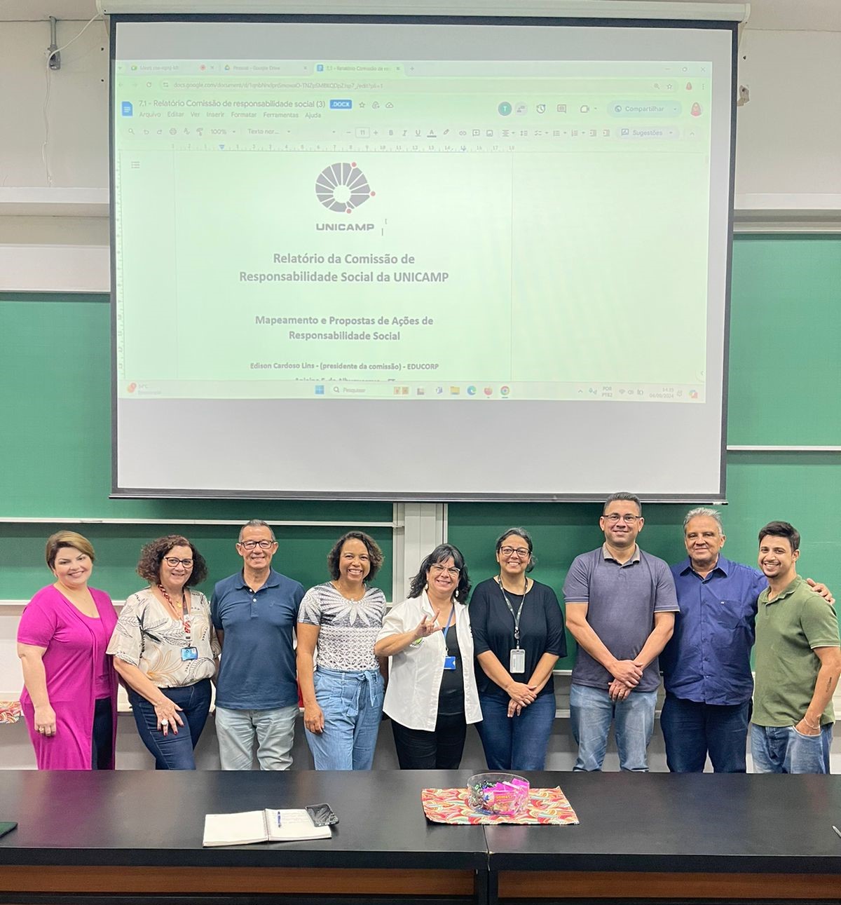 Reunião do GT na FT. Participação motivadora