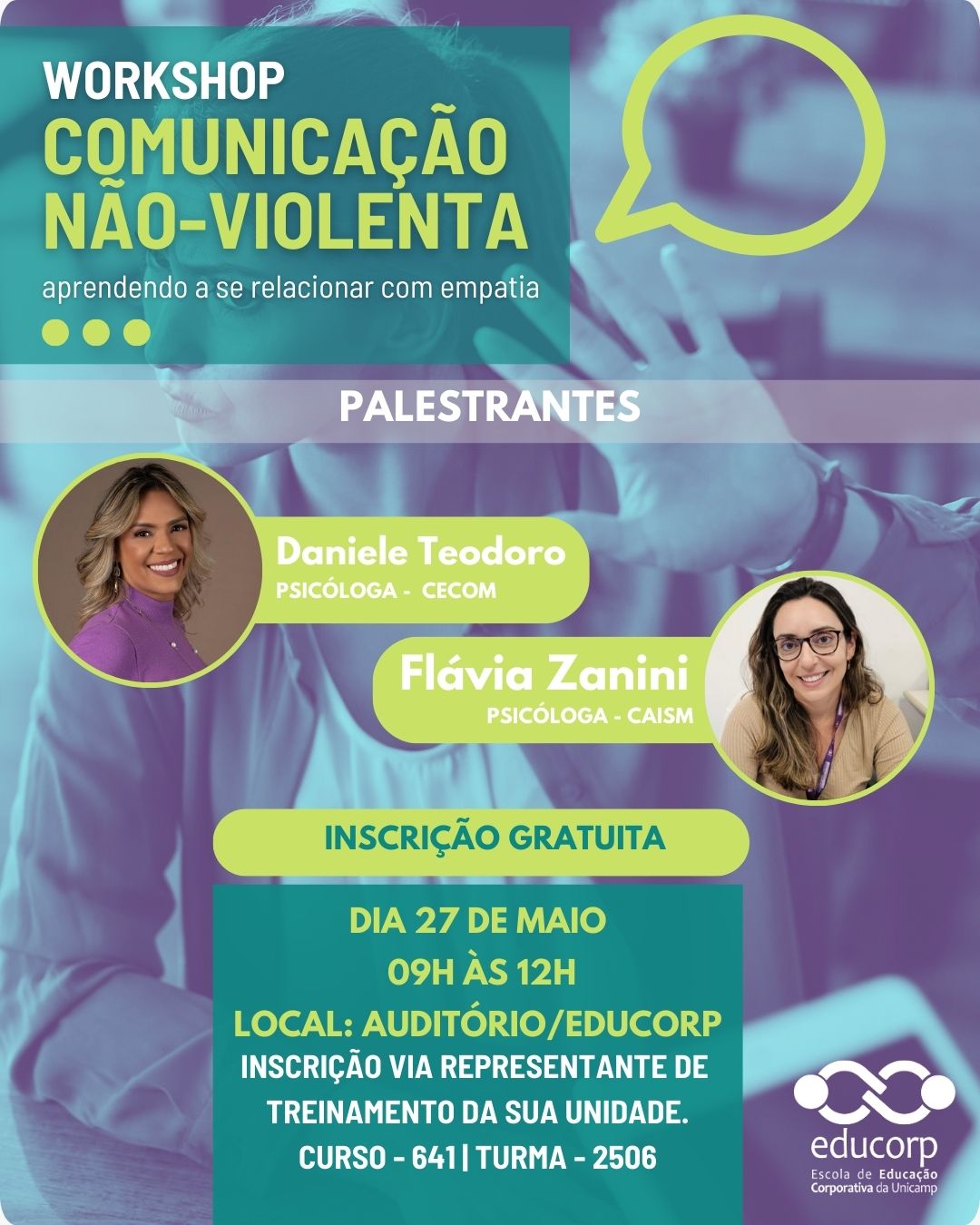 Workshop | Comunicação Não-Violenta