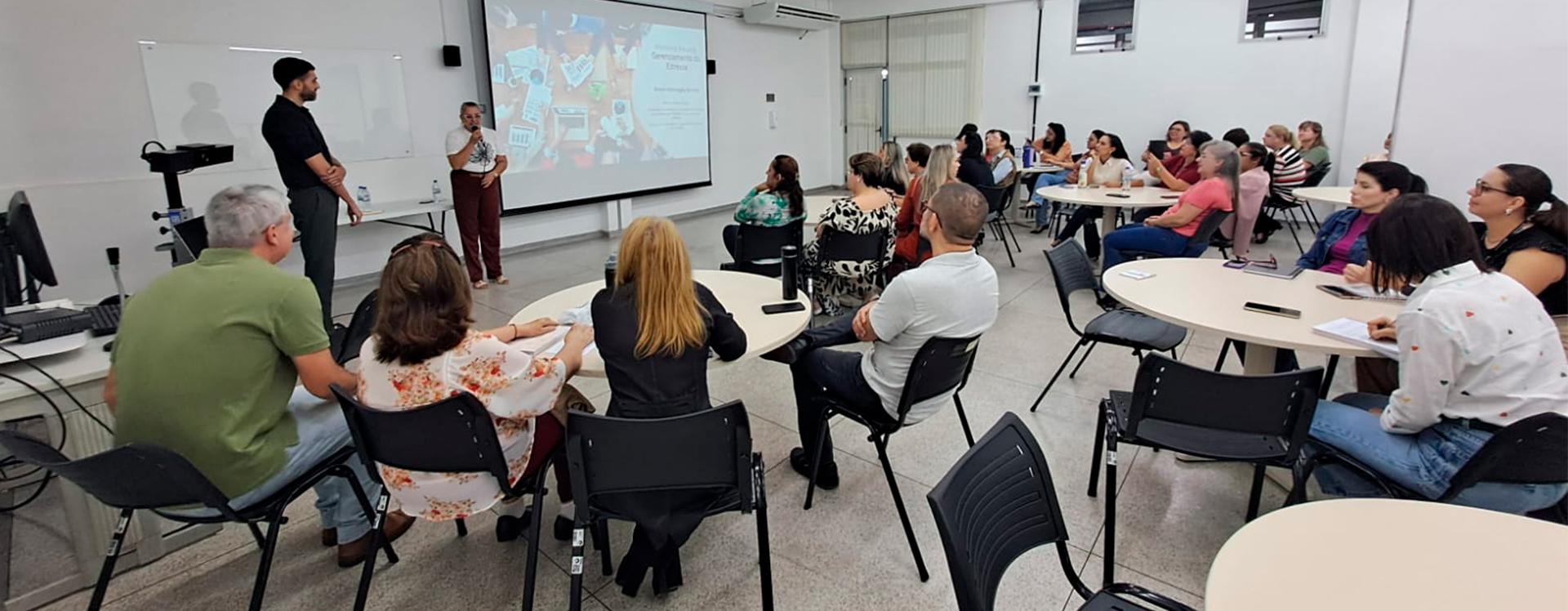 Workshop Gestão do Estresse e Resiliência no Ambiente de Trabalho