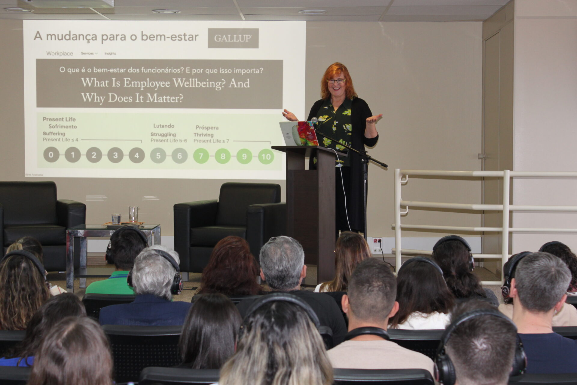 Educorp recebe especialista internacional no tema Inteligência Emocional e o Bem Estar no ambiente profissional