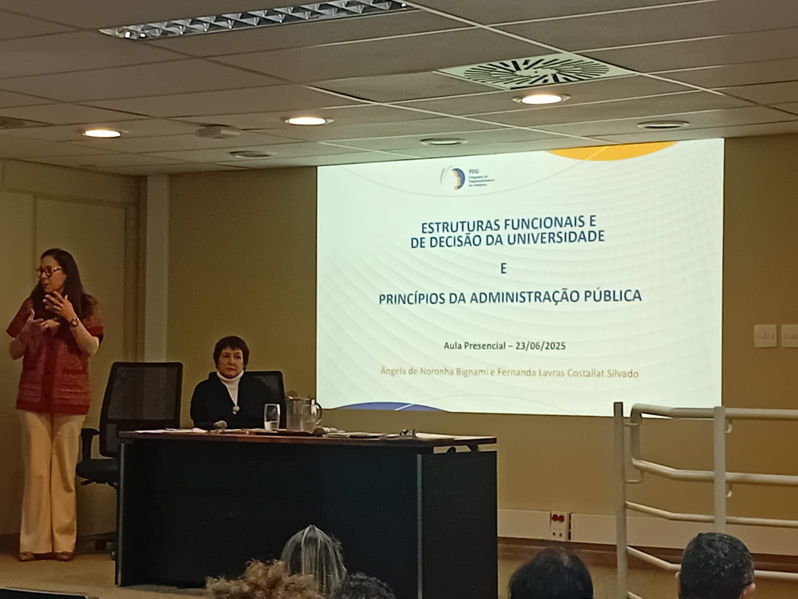 Reforço, capacitação e atualização, com especialistas no tema e na prática