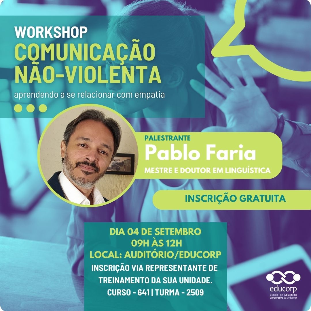 Workshop "Conhecendo a Comunicação Não-Violenta"