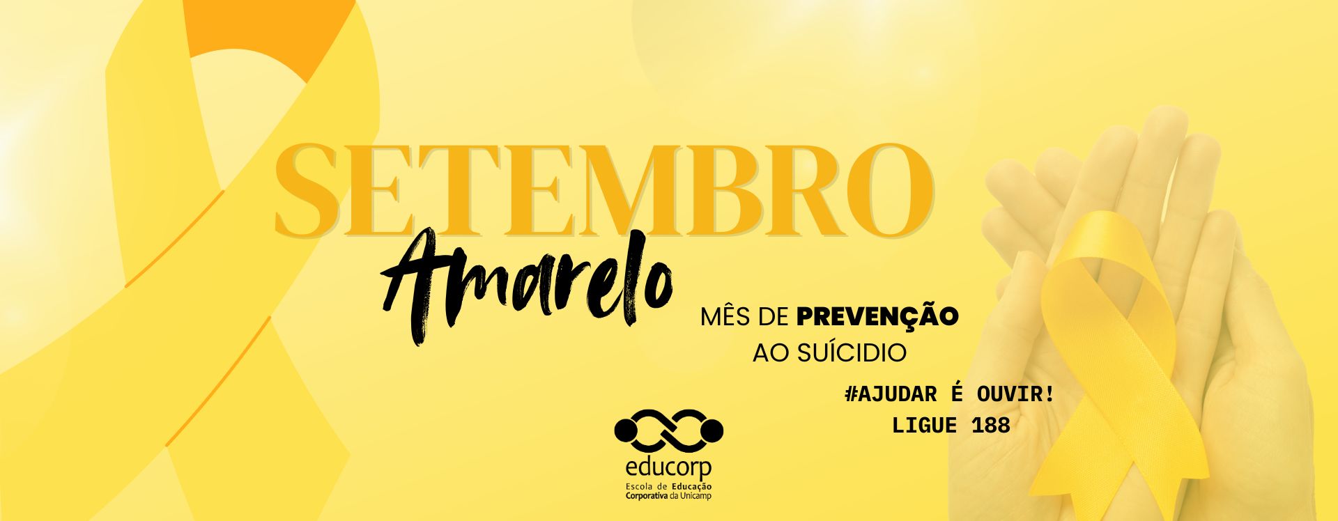Banner Setembro Amarelo