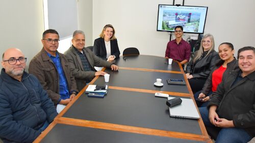 Reunião com a direção da FOp. Em pauta indicadores e projeções.